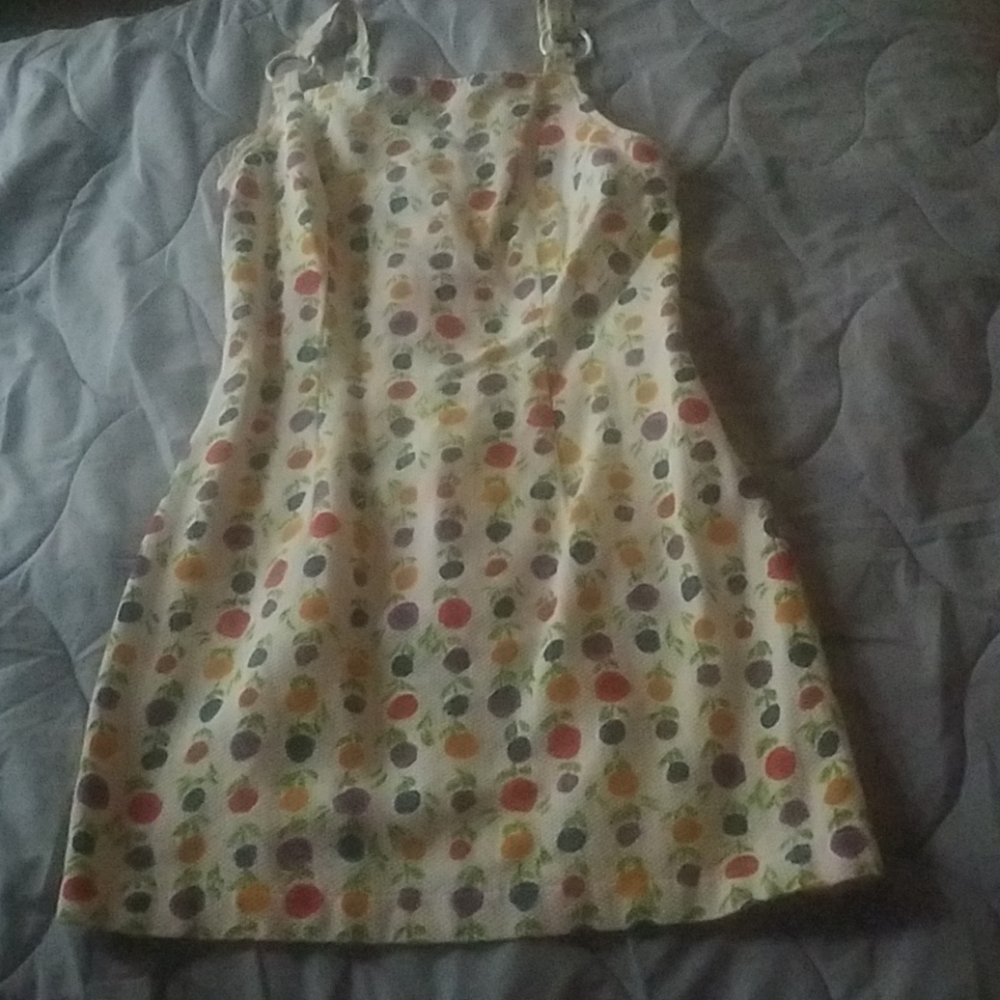 Floral mini dress